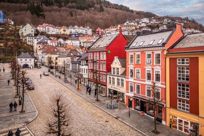 Bergen city